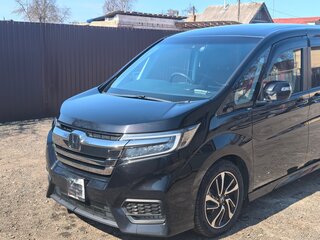 2019 Honda Stepwgn Spada V Рестайлинг, чёрный, 2500000 рублей, вид 3