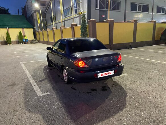 2006 Kia Spectra I Рестайлинг 2, синий, 199000 рублей - вид 1