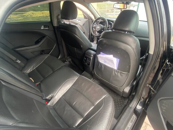 2014 Kia Optima III Рестайлинг, чёрный, 1400000 рублей - вид 18