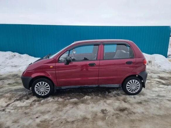 2013 Daewoo Matiz I Рестайлинг, красный, 280000 рублей - вид 4