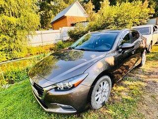 2017 Mazda 3 III (BM) Рестайлинг, серый, 1470000 рублей, вид 2