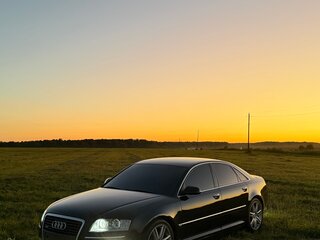 2007 Audi A8 II (D3) Рестайлинг, чёрный, 1350000 рублей, вид 4