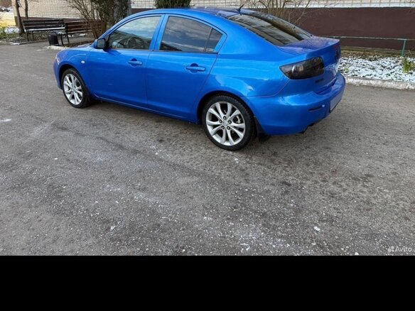 2006 Mazda 3 I (BK) Рестайлинг, синий - вид 5