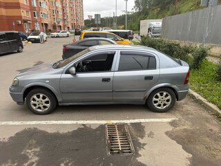 2003 Opel Astra G, голубой, 260000 рублей, вид 4