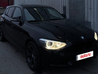 2012 BMW 1 серии 118i II (F20/F21), чёрный, 1100000 рублей, вид 3