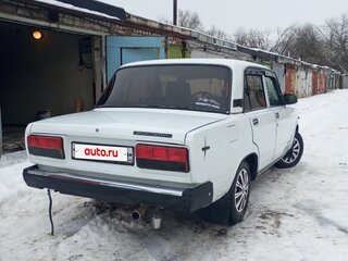 2002 Lada (ВАЗ) 2107, белый, 280000 рублей, вид 4