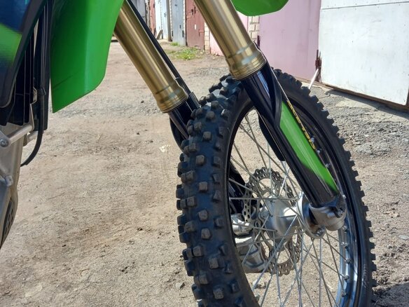 2009 Kawasaki KX 250, зелёный, 320000 рублей - вид 8