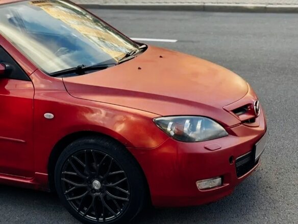 2005 Mazda 3 I (BK), красный, 390000 рублей - вид 11