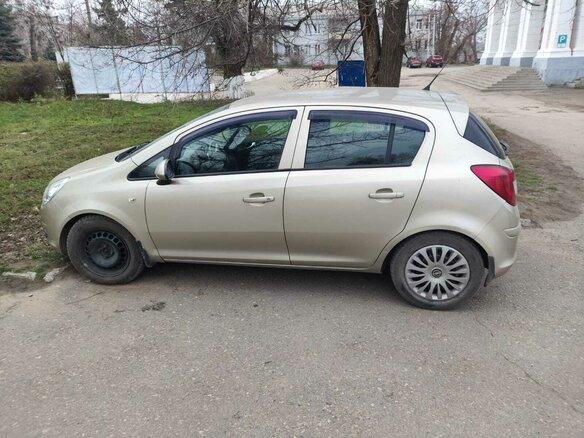 2008 Opel Corsa D, серебристый, 585000 рублей - вид 13