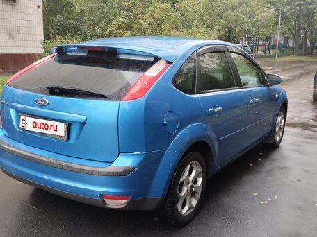 2007 Ford Focus II, синий, 339000 рублей, вид 5