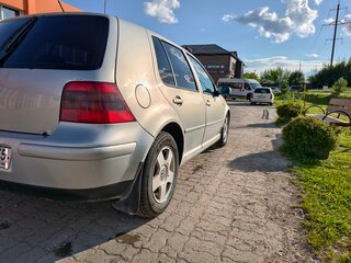 1998 Volkswagen Golf IV, серебристый, 400000 рублей, вид 5