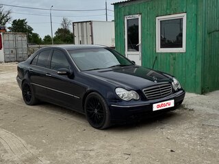 2000 Mercedes-Benz C-Класс 240 II (W203), синий, 650000 рублей, вид 3