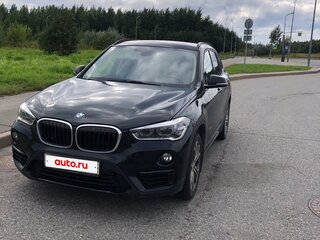 2017 BMW X1 20i xDrive II (F48), чёрный, 2950000 рублей, вид 1