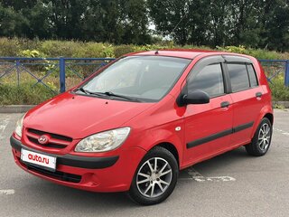 2007 Hyundai Getz I Рестайлинг, красный, 315000 рублей, вид 1