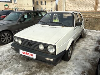 1990 Volkswagen Golf KAT II, белый, 85000 рублей, вид 3
