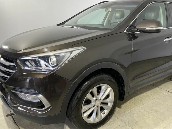 2017 Hyundai Santa Fe III Рестайлинг, коричневый - вид 11