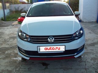 2016 Volkswagen Polo V Рестайлинг, белый, 1700000 рублей, вид 2
