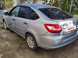 2015 Lada (ВАЗ) Granta I, голубой, 380000 рублей, вид 5