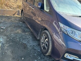 2015 Honda Stepwgn Spada V, фиолетовый, 1820000 рублей, вид 2
