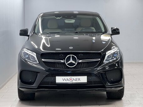2019 Mercedes-Benz GLE Coupe 350 d I (C292), чёрный, 5126000 рублей, вид 2