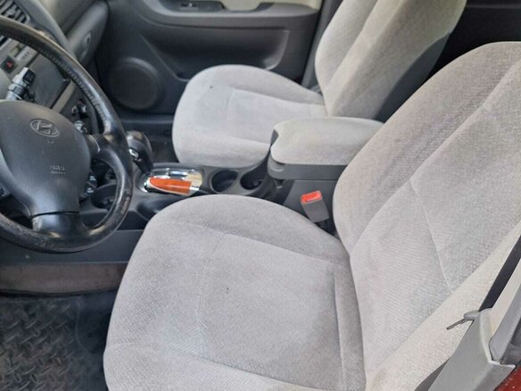 2005 Hyundai Santa Fe I, пурпурный - вид 9