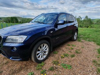 2012 BMW X3 20d xDrive II (F25), синий, 1850000 рублей, вид 4