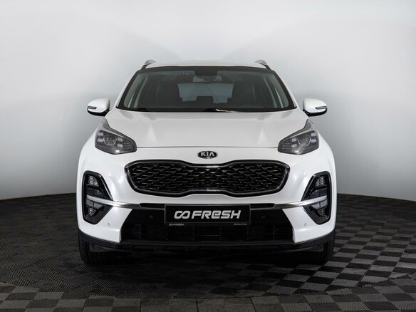 2018 Kia Sportage IV Рестайлинг, белый - вид 2