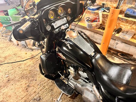2006 Harley-Davidson Street Glide, чёрный, 600000 рублей, вид 2