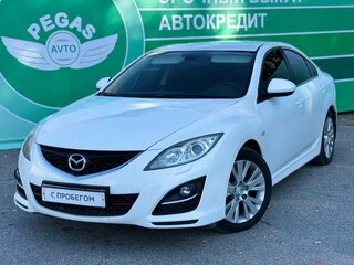 2011 Mazda 6 II (GH) Рестайлинг, белый, 840000 рублей, вид 1