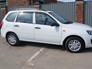 2014 Lada (ВАЗ) Kalina II, белый, 359000 рублей, вид 3