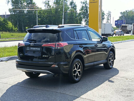 2016 Toyota RAV4 IV (XA40) Рестайлинг, чёрный, 1629000 рублей, вид 5