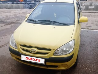 2008 Hyundai Getz I Рестайлинг, жёлтый, 500000 рублей, вид 4
