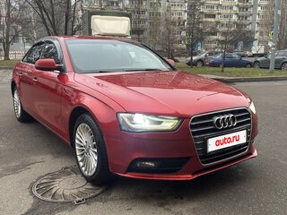 2013 Audi A4 IV (B8) Рестайлинг, красный, 1100000 рублей, вид 2