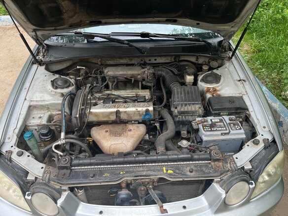 2003 Kia Magentis I Рестайлинг, серебристый, 279000 рублей - вид 12