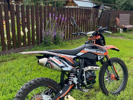 2023 Motoland CRF250, оранжевый, 125000 рублей, вид 2