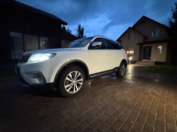 2019 Geely Atlas I, белый - вид 4