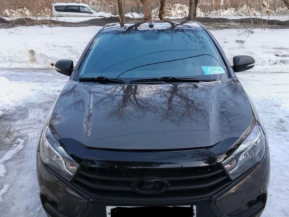 2019 Lada (ВАЗ) Vesta I, коричневый, 900000 рублей - вид 1