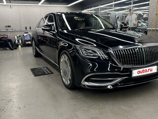 2017 Mercedes-Benz Maybach S-Класс 450 I (X222) Рестайлинг, чёрный, 5100000 рублей, вид 5