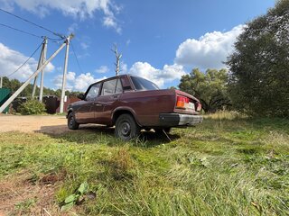 2002 Lada (ВАЗ) 2107, красный, 105000 рублей, вид 5