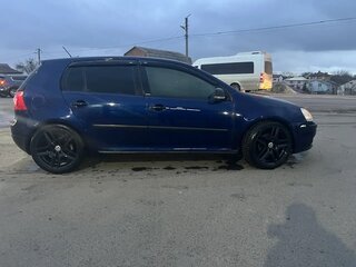 2007 Volkswagen Golf V, синий, 630000 рублей, вид 3