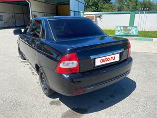 2012 Lada (ВАЗ) Priora I, чёрный, 270000 рублей, вид 4
