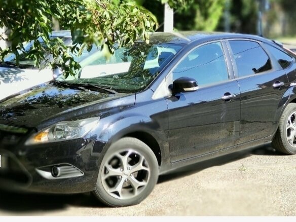 2011 Ford Focus II Рестайлинг, чёрный, 460000 рублей