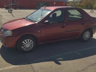 2009 Renault Logan I, пурпурный, 180000 рублей, вид 3