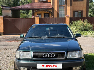 1991 Audi 100 IV (C4), зелёный, 235000 рублей, вид 2