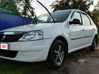 2012 Renault Logan I Рестайлинг, белый, 430000 рублей, вид 1