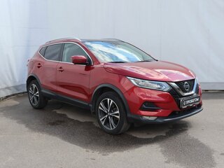 2020 Nissan Qashqai II Рестайлинг, красный, 1780000 рублей, вид 3