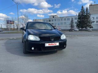 2007 Volkswagen Golf V, чёрный, 449000 рублей, вид 3