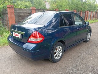 2011 Nissan Tiida I Рестайлинг, синий, 690000 рублей, вид 5