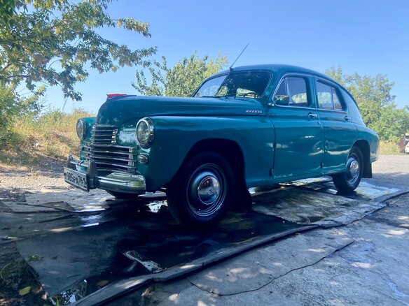1954 ГАЗ М-20 «Победа», зелёный, 1500000 рублей - вид 6