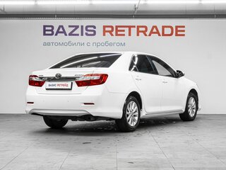2013 Toyota Camry VII (XV50), белый, 1580000 рублей, вид 5